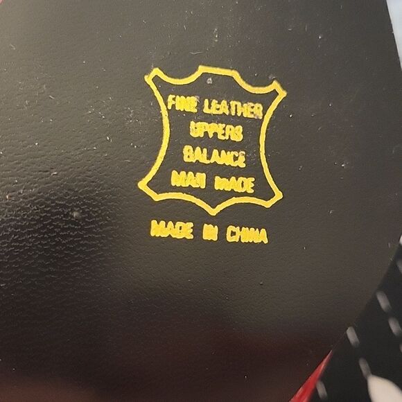 Stefani Red Leather Animal Print Prints Size 7.5 NWOT - Picture 10 of 10